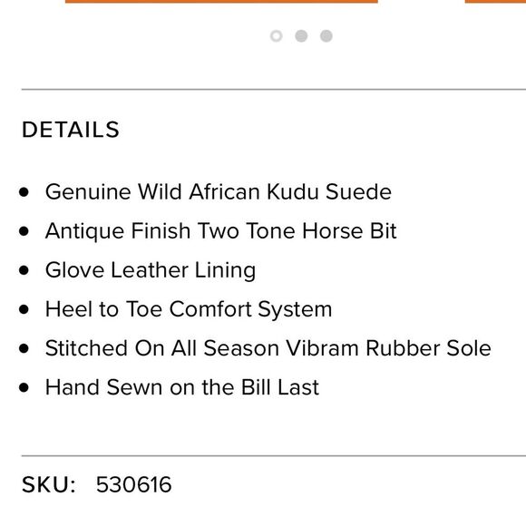 MARTIN DINGMAN BILL SAFARI KUDU Black SUEDE HORSE BIT LOAFERS Women’s Sz 8.5M - Picture 16 of 16